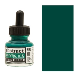 Sennelier Abstract Acrylic Ink 30ml Phthalo Green