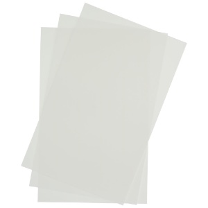 Wee Scapes Plastic Styrene Warm White Sheet 7.5"x12" 3 Pack 0.5mm