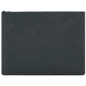 SIWA A5 Paper Zipper Pouch 8.5"x11.25" Black