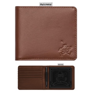 Sketch Wallet Leather Medium Brown