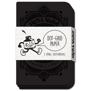 Sketch Wallet 3 Book Dot Refill - Small
