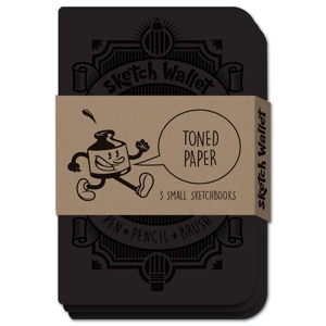 Sketch Wallet 3 Book Toned Refill- Small