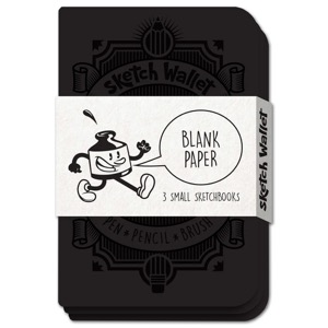 Sketch Wallet 3 Book Blank Refill - Small