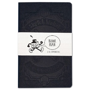 Sketch Wallet XL Sketchbook Refill 3 Pack Blank