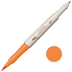 Sailor Pen Shikiori Twin Tip Marker Orange 215