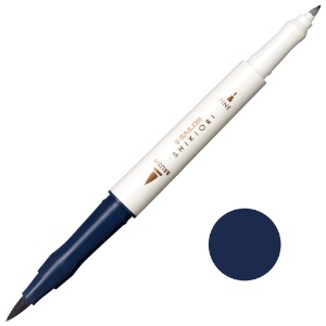Sailor Pen Shikiori Twin Tip Marker Blue Black 219