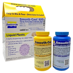 Smooth-Cast 65D Semi-Rigid Plastic Urethane Resin Kit