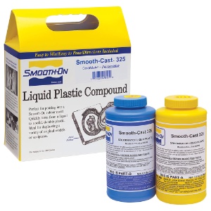 Smooth-On Smooth-Cast 325 Series Urethane Resin Kit Clear Amber