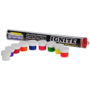 Smooth-On Ignite Fluorescent Color Pigment Sampler 9 Set