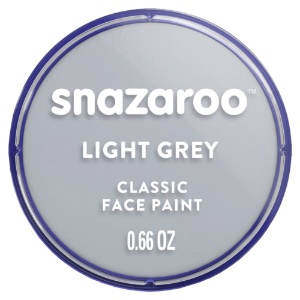 Snazaroo Classic Face Paint 18ml Light Grey