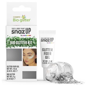 Snazaroo Snaz Up Bio Glitter Kit Silver