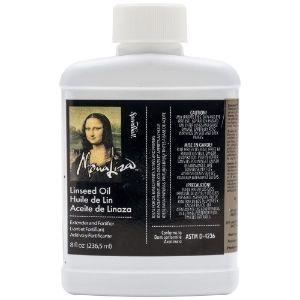 Speedball Mona Lisa Linseed Oil 8oz