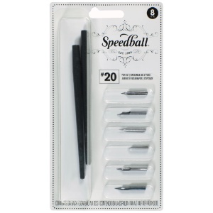 Speedball Lettering Pen 8 Set No. 20 General Purpose
