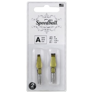 Speedball A-Series Artist Pen Nib Twin Pack #A0/A1