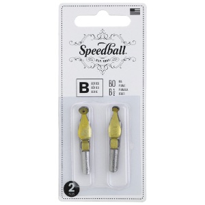 Speedball B-Series Artist Pen Nib Twin Pack #B0/B1/2