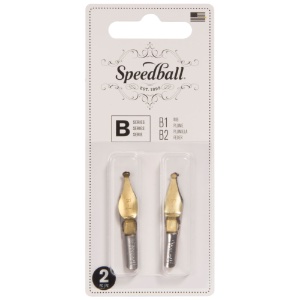 Speedball B-Series Artist Pen Nib 2 Pack #B1/B2