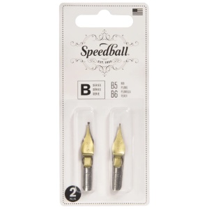 Speedball B-Series Artist Pen Nib Twin Pack #B5/B6
