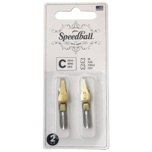 Speedball C-Series Artist Pen Nib 2 Pack #C2/C3