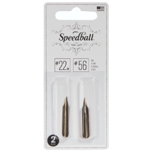 Speedball Artists Pen Points - Twin Pack 22B/56
