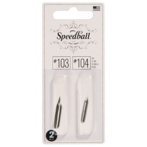 Speedball Artists Pen Points - Twin Pack 103/104
