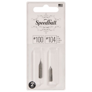 Speedball Artists Pen Points - Twin Pack 100/104