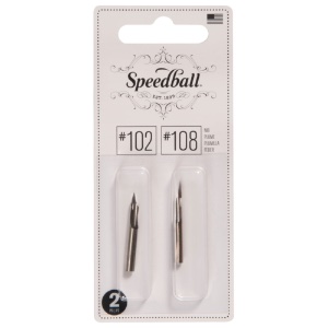 Speedball Hunt Artist Pen Nib 2 Pack 102/108