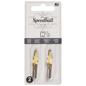 Speedball C-Series Artist Pen Nib 2 Pack #C2