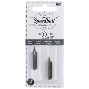 Speedball Hunt Artist Pen Nib 2 Pack #22B