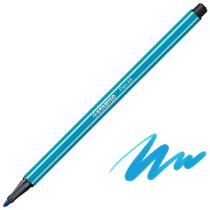 Stabilo Pen 68 Premium Felt-Tip 1.0mm Light Blue