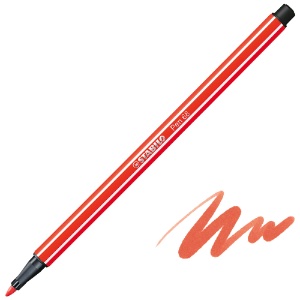 Stabilo Pen 68 Premium Felt-Tip 1.0mm Light Red
