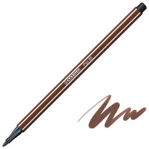 Stabilo Pen 68 Premium Felt-Tip 1.0mm Brown