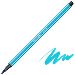 Stabilo Pen 68 Premium Felt-Tip 1.0mm Azure