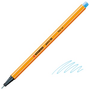 Stabilo Point 88 Fineliner Pen 0.4mm Ice Blue