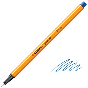 Stabilo Point 88 Fineliner Pen 0.4mm Dark Blue