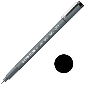 Staedtler Pigment Liner Pen 0.05mm Black