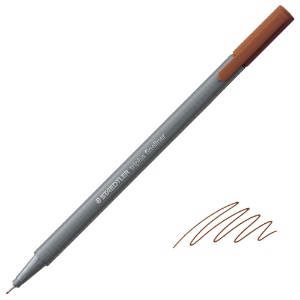 Staedtler Triplus Fineliner Pen 0.3mm Dark Brown