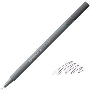 Staedtler Triplus Fineliner Pen 0.3mm Grey