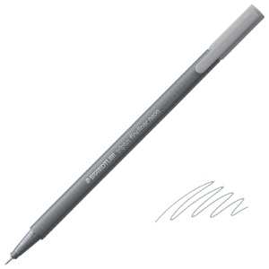Staedtler Triplus Fineliner Pen 0.3mm Silver Grey