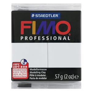 Fimo Professional Modeling Clay 2oz - White