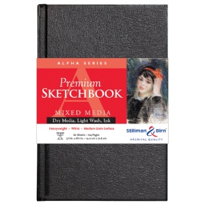 Alpha Series Hardbound Sketchbook - 5.5x8.5