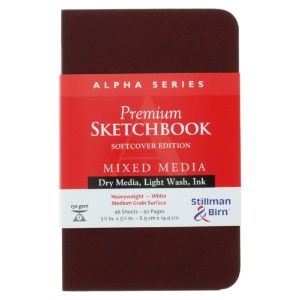 Alpha Series Softcover Sketchbook, Portrait - 3.5x5.5