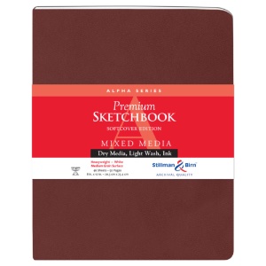 Alpha Series Softcover Sketchbook, Portrait - 8x10