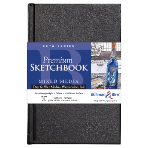 Stillman & Birn Beta Series Mixed Media Hardbound Sketchbook 5.5"x8.5"