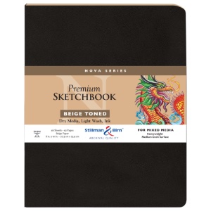 Stillman & Birn Nova Series Toned Softcover Sketchbook 8"x10" Beige