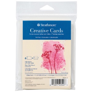 Strathmore 400 Series Creative Cards 3-1/2"x4-7/8" 6 Pack Palm Beach