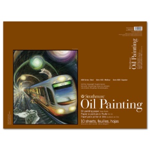 Strathmore 400 Series Oil Painting Heavyweight Paper Pad 18"x24"