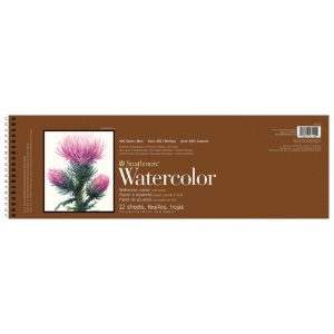 Strathmore 400 Series Watercolor Spiral Pad 6"x18" Cold Press