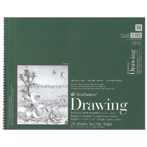 Strathmore 400 Series Recycled Drawing Spiral Pad 14"x17"