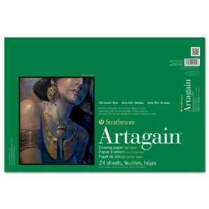 Artagain Series 400 - Black 12" x 18" (24 sheets)