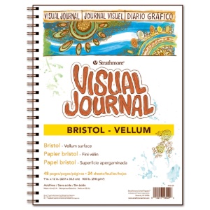 Strathmore Visual Journal Bristol 9"x12" Vellum